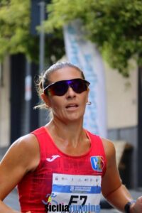 Atlete in gara nella 5 km femminile del 28° Trofeo Maria SS. degli Ammalati