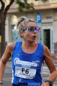 Atlete in gara nella 5 km femminile del 28° Trofeo Maria SS. degli Ammalati