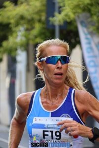 Atlete in gara nella 5 km femminile del 28° Trofeo Maria SS. degli Ammalati