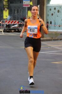 Atlete in gara nella 5 km femminile del 28° Trofeo Maria SS. degli Ammalati