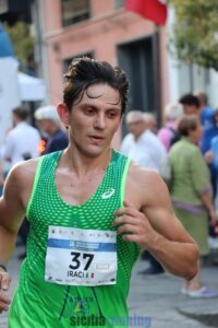 Nicholas Iraci in gara nella 10 km maschile